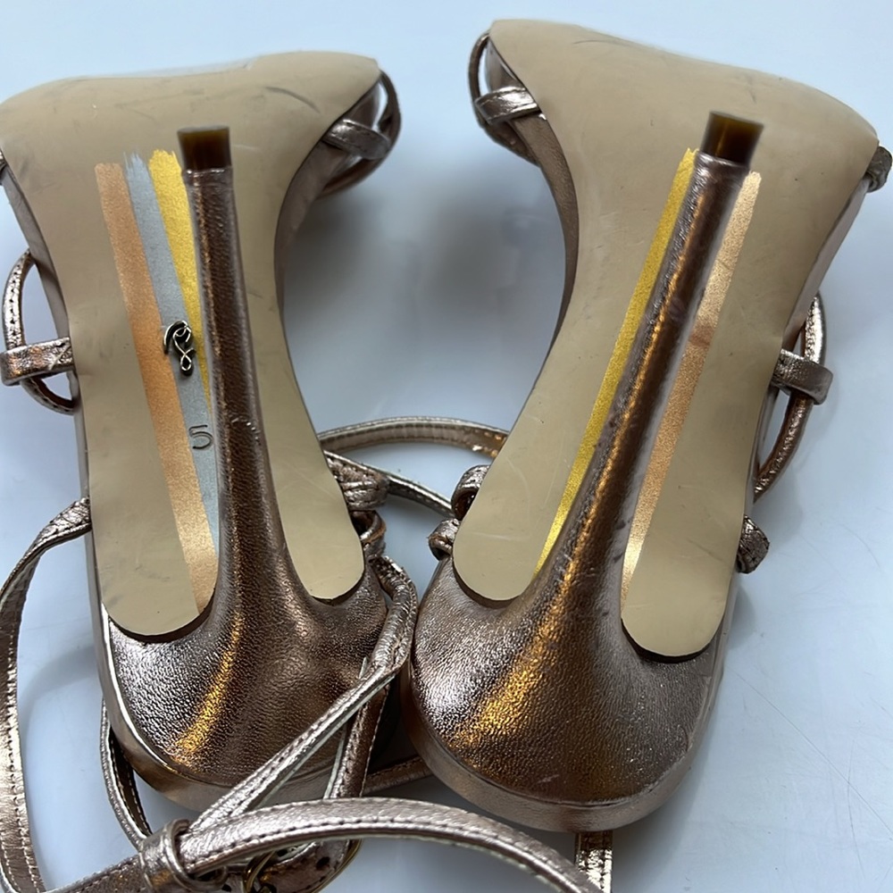 Sam Edelman Sareena Heeled Sandals - Size 5 - N185-9 - Picture 6 of 7